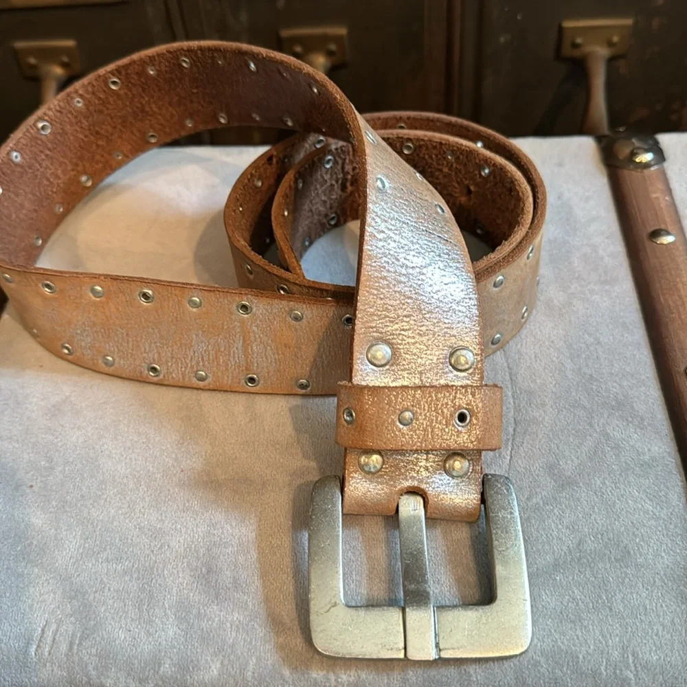 Calvin Klein jeans leather belt - Picture 3 of 3